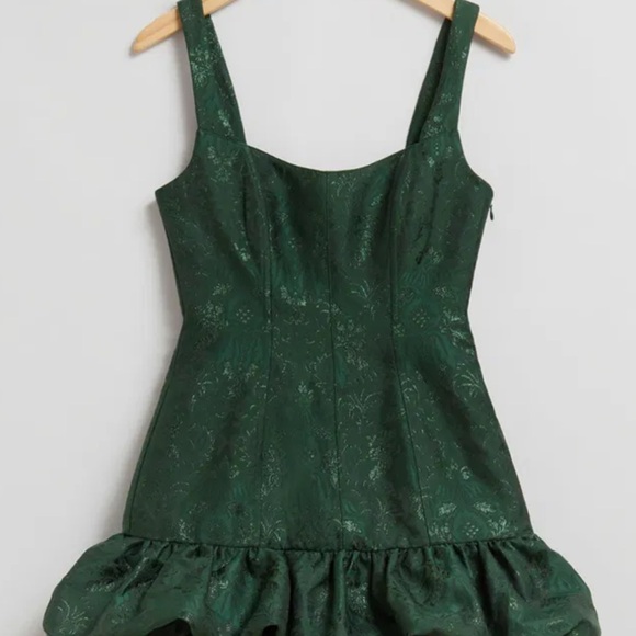 NWOT & OTHER STORIES SLEEVELESS BUBBLE MINI DRESS - Picture 4 of 8